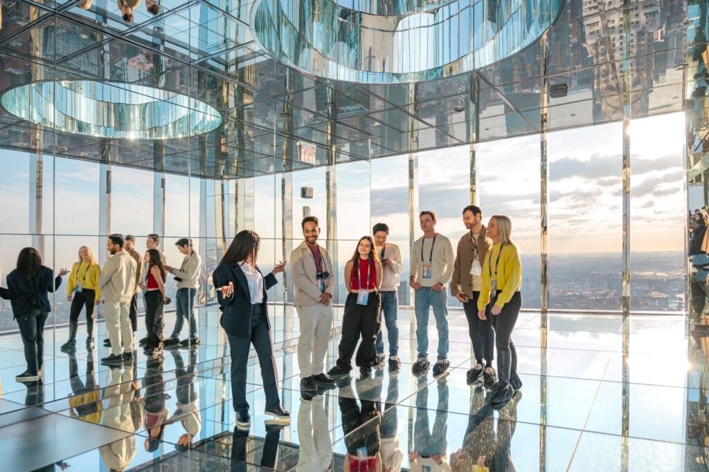 Premium Experience Tour with guests in SUMMIT One Vanderbilt